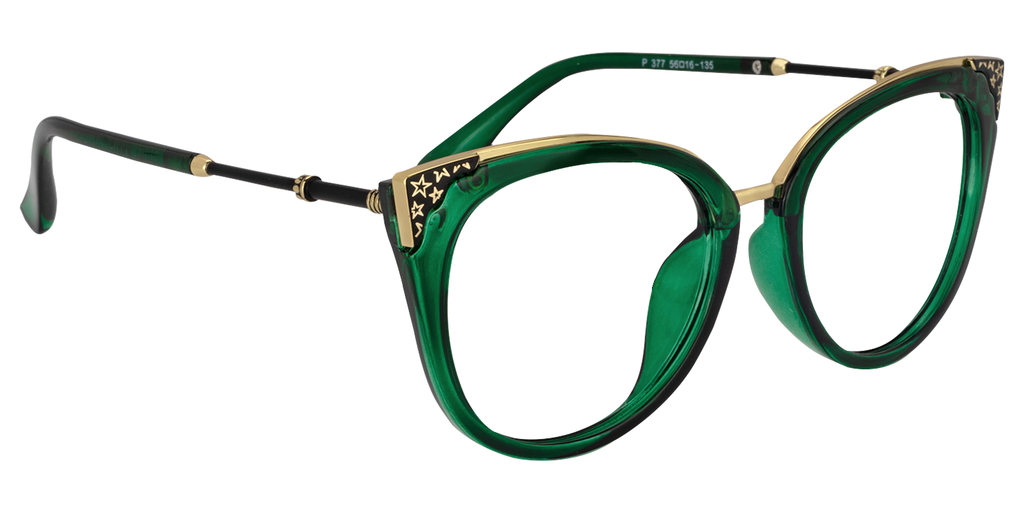 RAPTR EMERALD cateye prescription glasses — product view 5