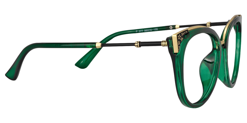 RAPTR EMERALD cateye prescription glasses — product view 6