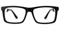 RAPTR ONYX rectangle prescription glasses — product view 1