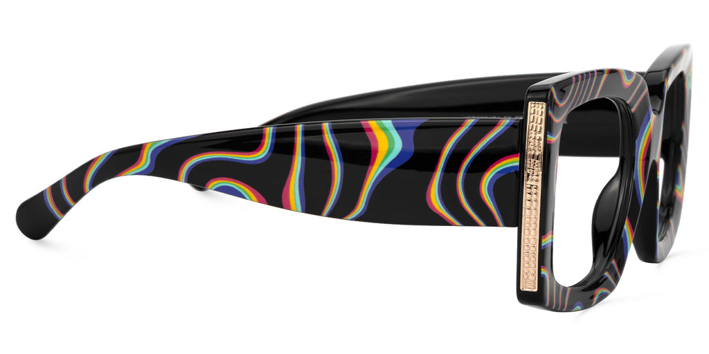 RAPTR VORTEX square prescription glasses — product view 3