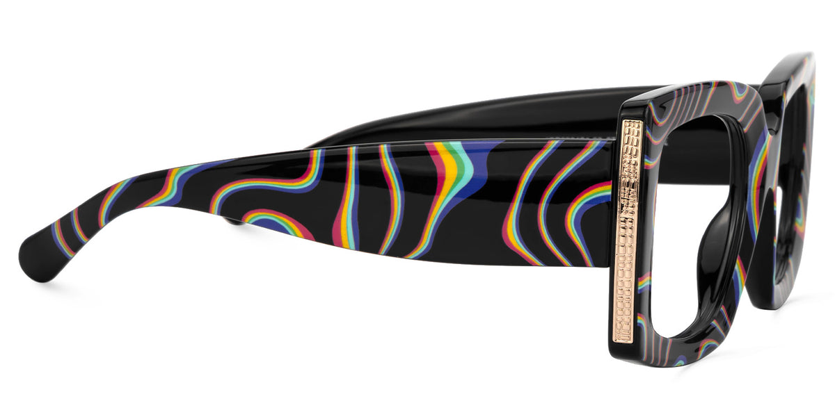 RAPTR VORTEX square prescription glasses — product view 3