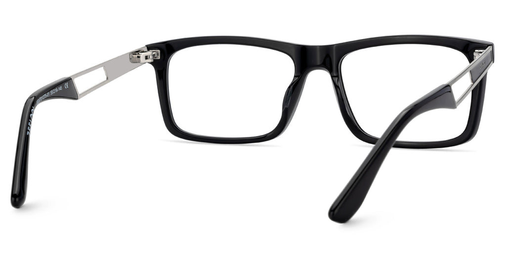 RAPTR ONYX rectangle prescription glasses — product view 3
