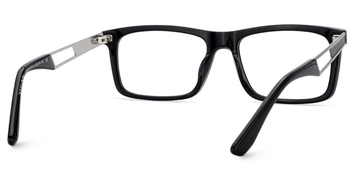 RAPTR ONYX rectangle prescription glasses — product view 3