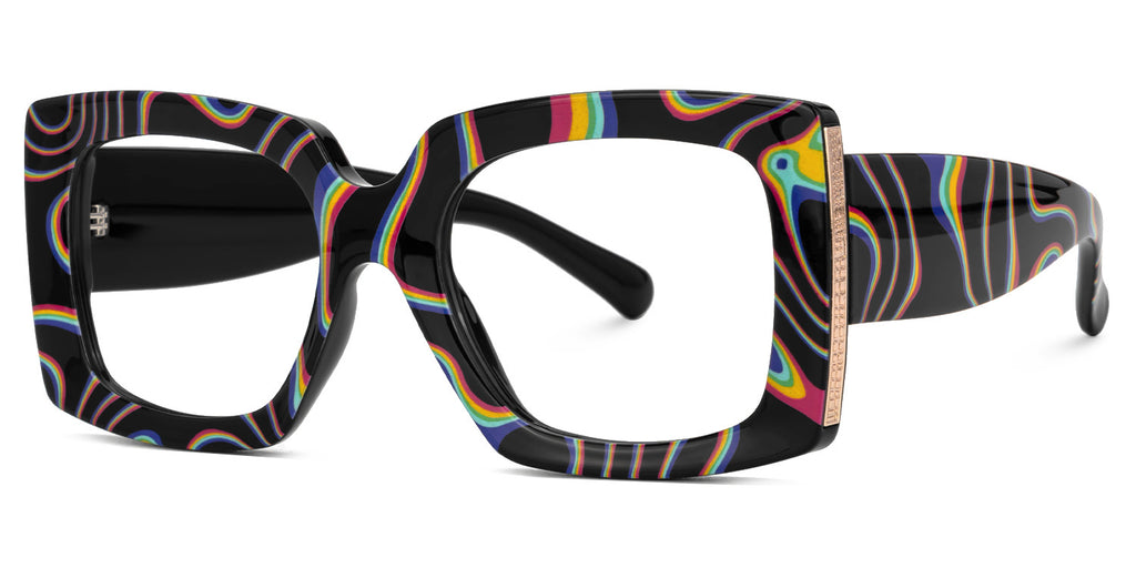 RAPTR VORTEX square prescription glasses — product view 2