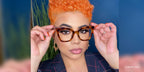 RAPTR NOIR cateye prescription glasses — product view 16